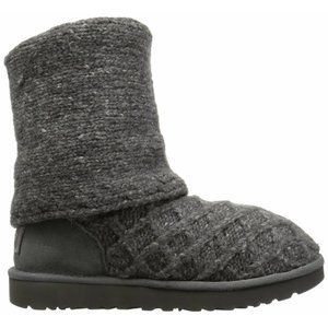 UGG Lattice Candy Boots, Charcoal